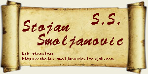 Stojan Smoljanović vizit kartica